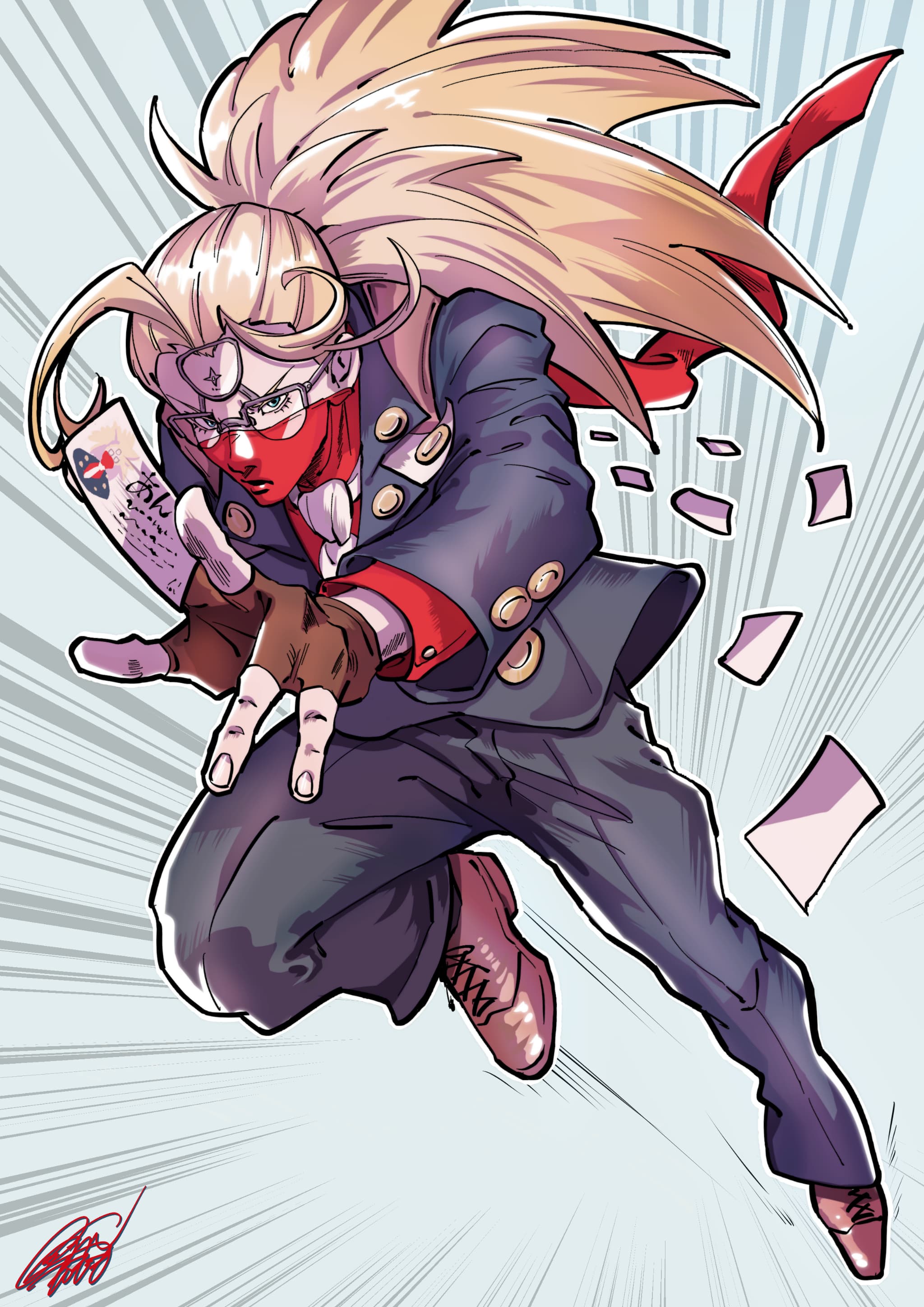 ギルティギアのアンサーのイラスト