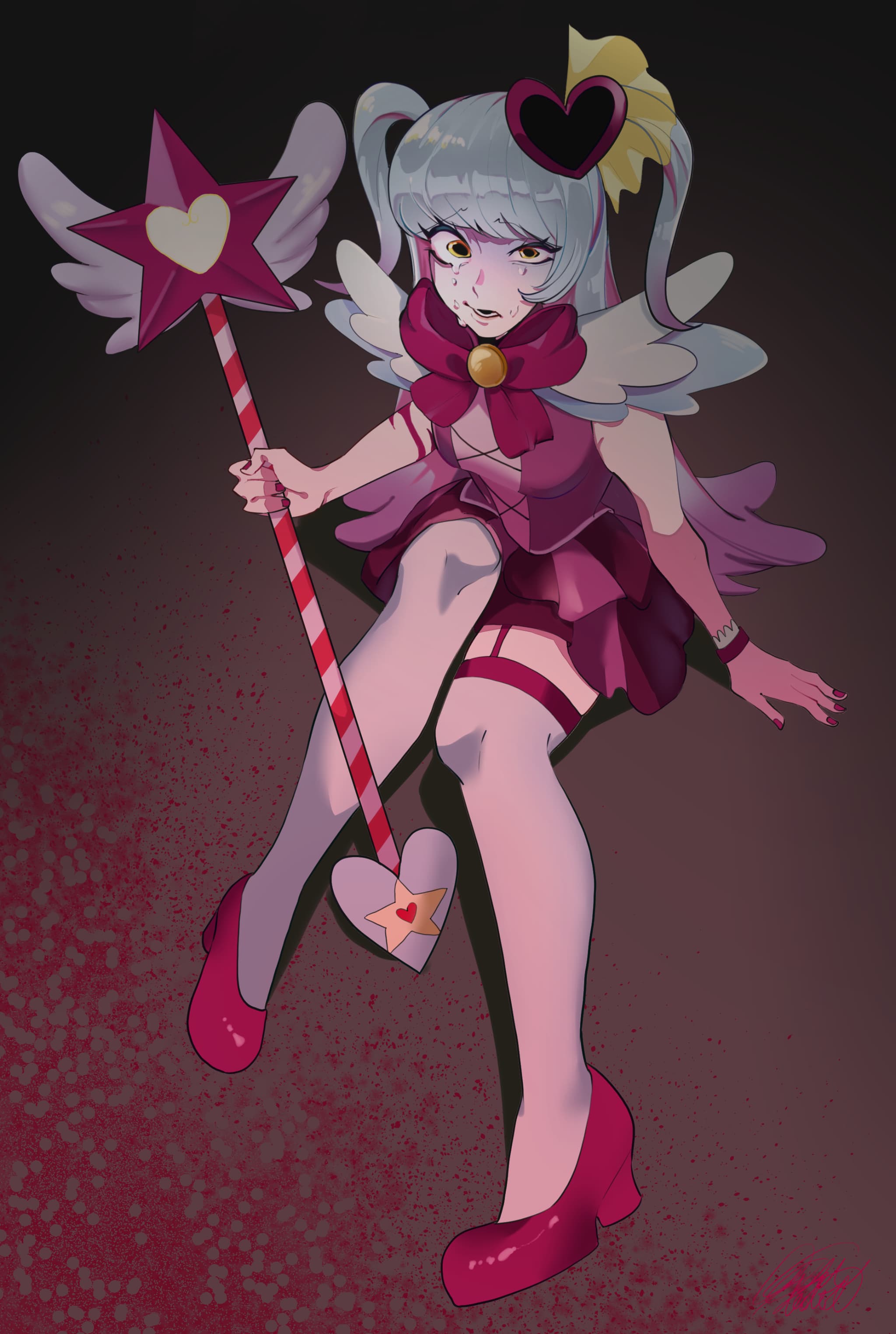 ロボトミーコーポレーション憎しみの女王のイラスト